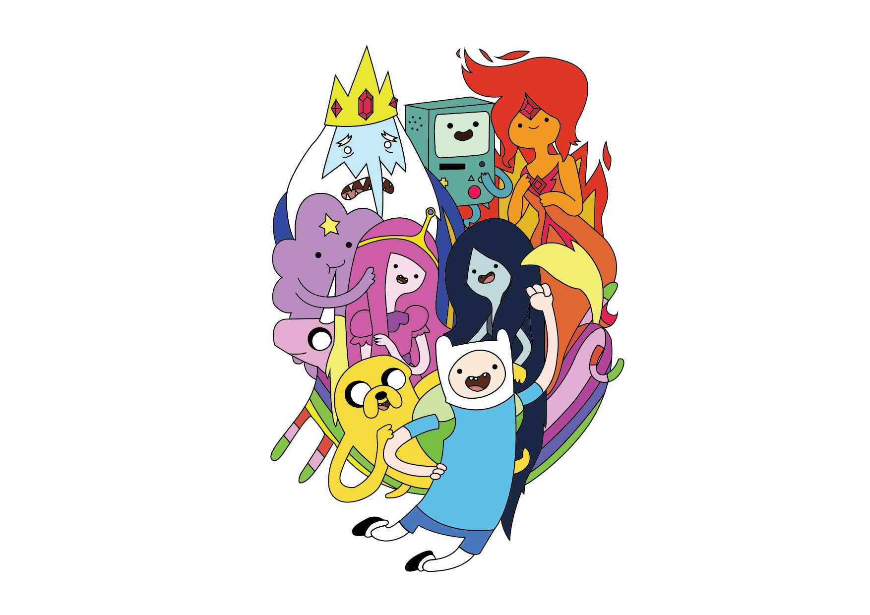 Adventure Time Free Coloring Pages